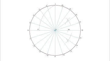 How to Divide a Circle into 20 Equal Parts