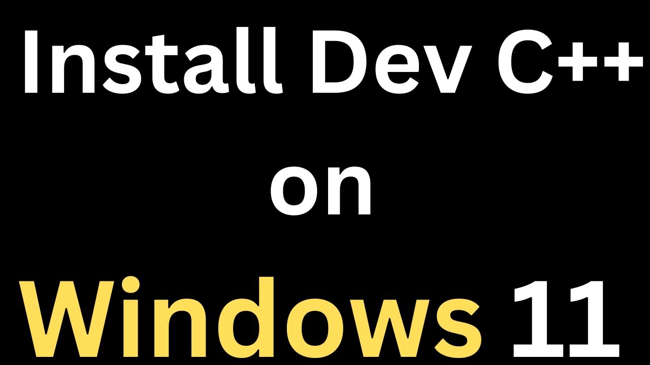 dev c++5.11 tutorial for beginners |dev c++ compiler | how to Download ...