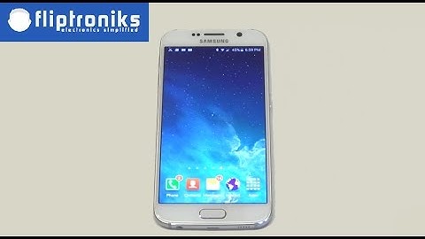 Samsung Galaxy S6 IOS 8 Theme - Fliptroniks.com