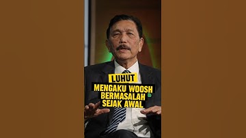 Luhut Binsar Pandjaitan buka-bukaan soal proyek kereta cepat Whoosh! #luhutbinsarpandjaitan