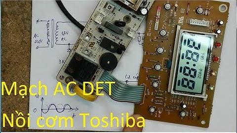 Sửa nồi cơm Toshiba không nhận phím