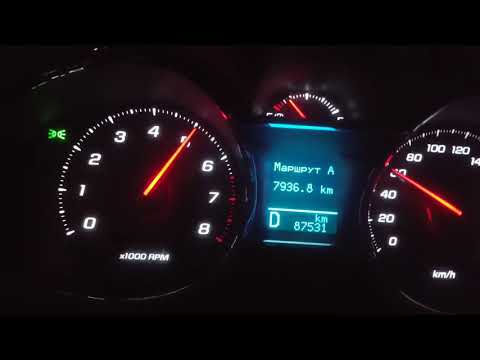 Chevrolet Captiva 2.4 engine LE9 acceleration to 100 km / h