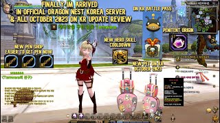 Finally Im Arrived In Official Dragon Nest Korea Server Dn Kr October 2023 Update Review