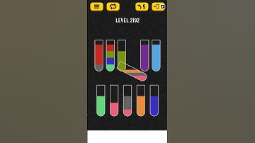 【Water Sort Puzzle】 Level 2192