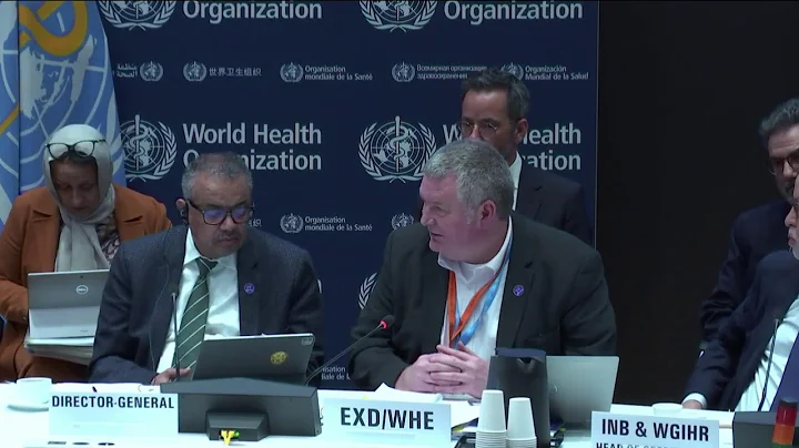 LIVE: #EB154 Informal session on the #PandemicAccord and International Health Regulations Amendme… - 天天要聞