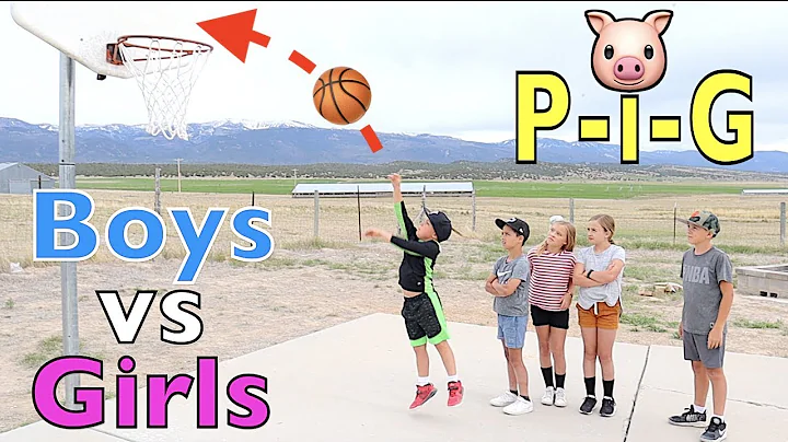 PIG Basketball Challenge BOYS vs GIRLS