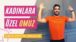 Kadınlar İçin Eki̇pmansiz Omuz Egzersizleri Daha Geniş Ve Estetik Omuzlar İçin