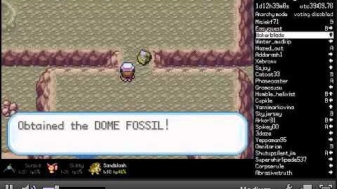 Dome Fossil Chosen - Twitch Plays Pokemon Fire Red