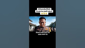 Polisi tangkap anak kecil suka main hp #doakeduaorangtua #ukhtyhijrah #orangtua #quotes #news