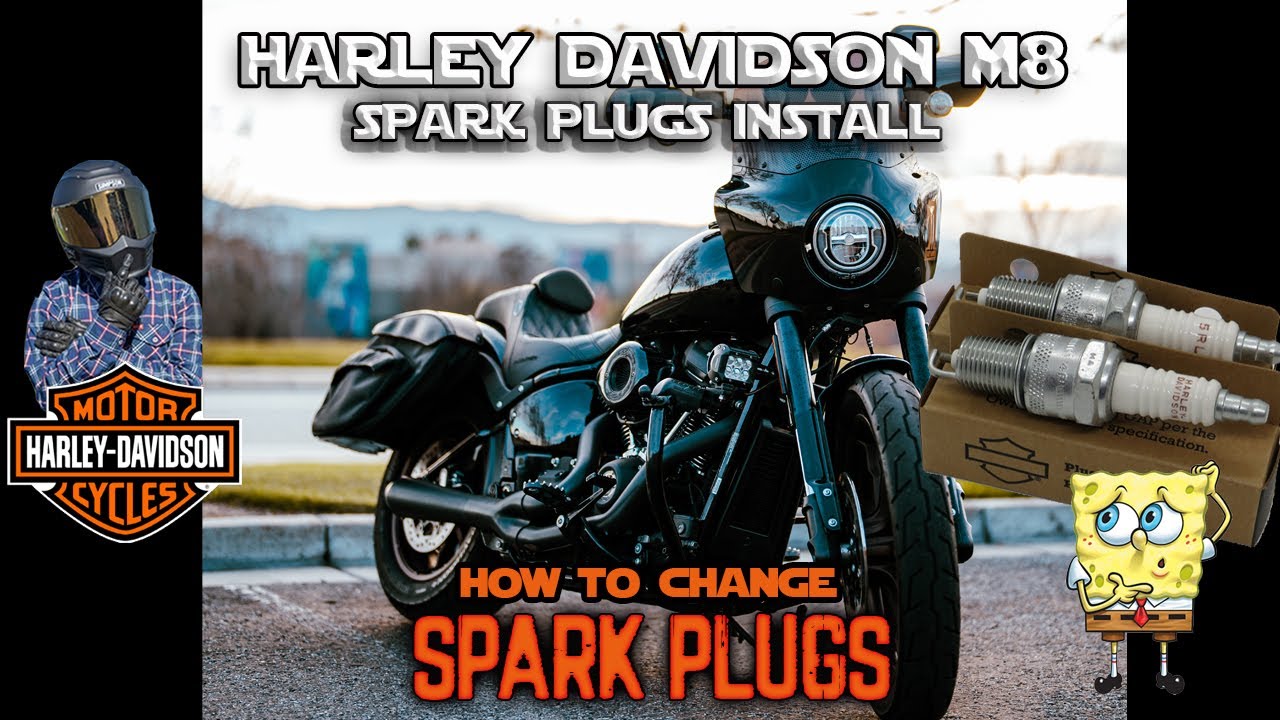 Harley Davidson M8 Spark Plugs Install YouTube
