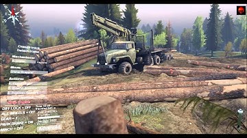 How to use the crane in Spintires