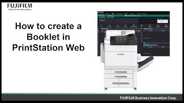 How to create a Booklet in PrintStation for Web
