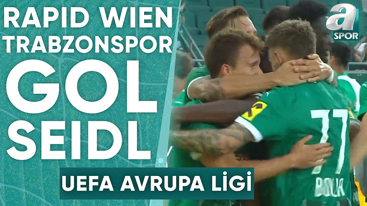 GOL 77 Matthias Seidl / Rapid Wien 1-0 Trabzonspor / UEFA Avrupa Ligi 3. Ön Eleme Turu / 15.08.2024