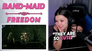BAND-MAID / FREEDOM (Official Live Video) | First time Reaction
