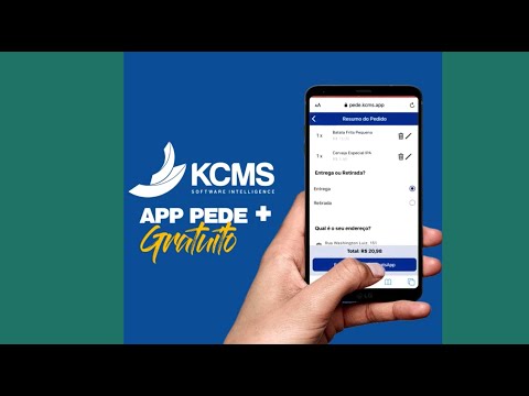 Sistema gratuito de pedidos online via Whatsapp para delivery e retirada - Conheça o KCMS