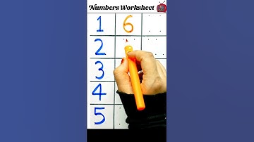 1-10 Number Formation with Lines & Curves ✏️ | Easy Tracing for Kids | ABC Lulu TV