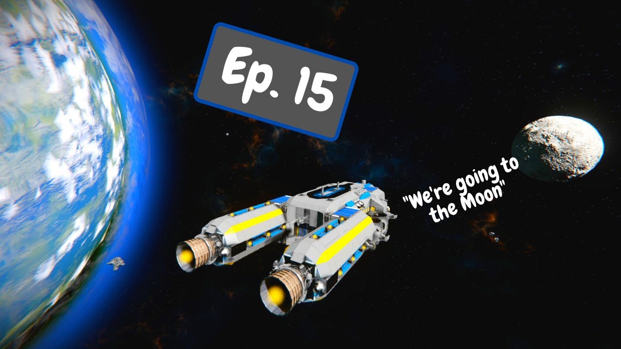 A Journey to the Moon, Space Engineers Ep 15 - YouTube