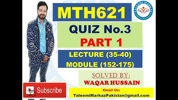 MTH621 quiz no 3 solution by taleemi markaz part 1