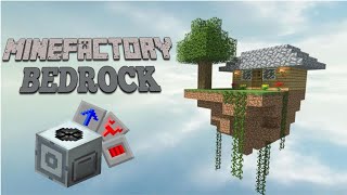 So many new automation machines - Minecraft Bedrock Minefactory #1