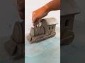 👉 ट्रेन का इंजन 🚂 मिट्टी का || How to mek for tren injan ? #trending #clay #sorts #video