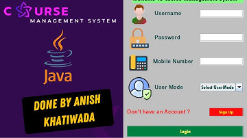 Course Management System Demo: Java Swing with JDBC #heraldcollegekathmandu #wolverhampton