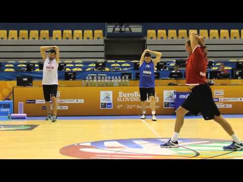 ეროვნული ნაკრების ვარჯიში  ცელიე, სლოვენია, 6 სექტემბერი