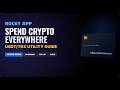 Rocky App Review: Spend U S D T/T R X for Global Shopping, Virtual Cards, Top-ups &amp; Staking!