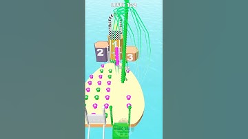 Bridge Race 3D game in MAX LEVEL ( Level - 168 ) #shorts #gaming #bridgerace