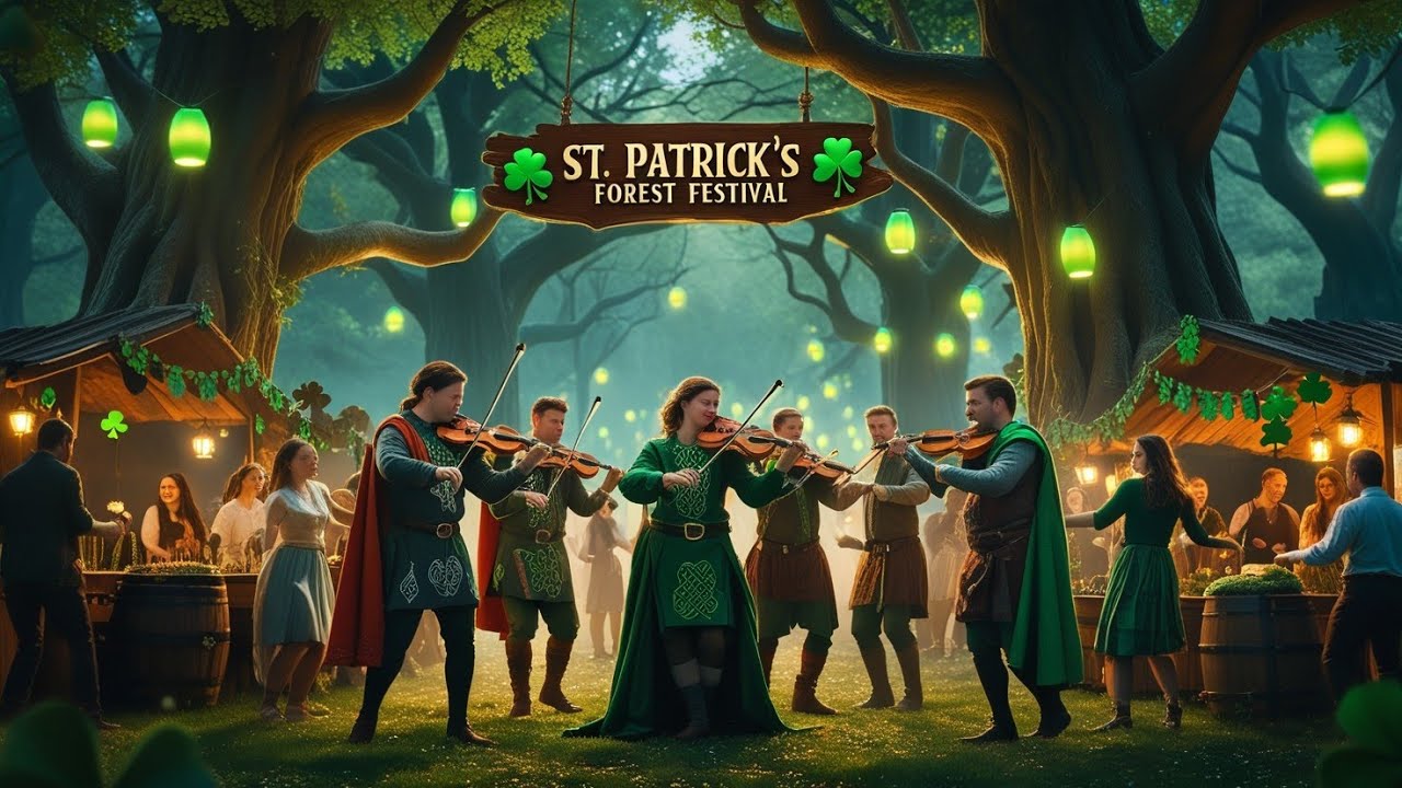 Happy St. Patrick’s Day | Joyful Irish Fiddle Music Filled with ...