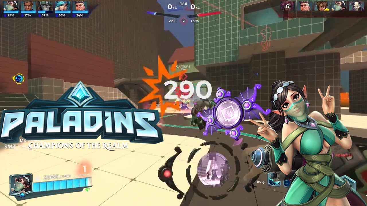 Paladins: Ying Gameplay | Test map Seige!!!