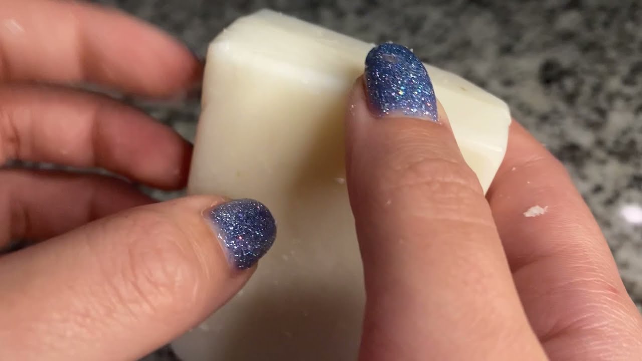 ASMR Soap Triggers🧼 Tapping | Scratching | and a little bit of carving🤍
