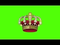 Crown For Video Editing Green Screen Footage Free 4K