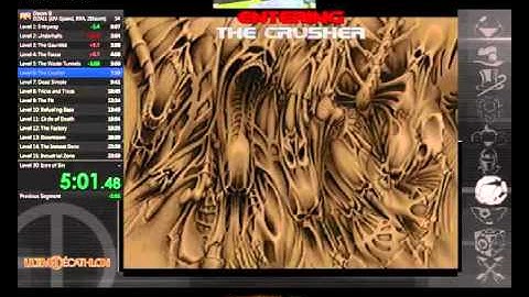 speedrun doom 2 UV-Speed in 1:06:21 + 1:50 (timer fail) By Firen