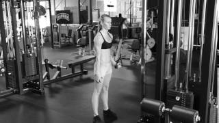Standing Reverse Grip Cable Tricep Extension
