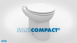 WC Broyeur suspendu Sanicompact Comfort SFA salle de bain - WC BRO