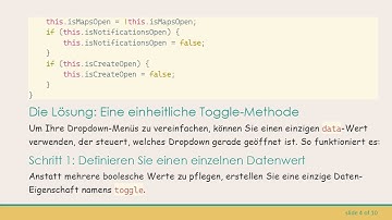 Verbessern Sie Ihre Vue-Dropdown-Menüs mit einem Eleganten und Dynamischen Ansatz