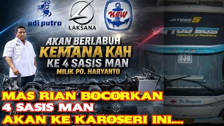 DI SPILL‼️4 SASIS MAN PO HARYANTO AKAN KE KAROSERI INI || MAS RIAN MAHENDRA LIVE