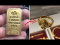 How to make gold spade, finger ring