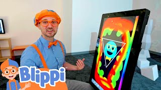 Blippi Plays with Light and Color | Magic Stories and Adventures for Kids | Moonbug Kids