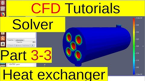 [CFD Tutorials] Heat exchanger (solver, part3-3)