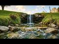 Music for Meditating and Relaxing with Sounds of Waterfalls and Birds Singing 🌿🌊