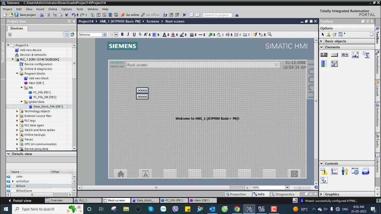 Fifo Siemens S71200 Tia Portal V16 YouTube