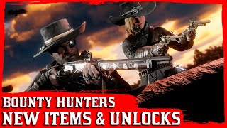 Red Dead Online Update: Bounty Hunter new items \& unlocks.