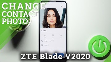 How to Add Photo to Contact in ZTE Blade V2020 – Personalize Contact List