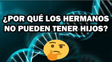 ¿Por qué los hermanos no pueden tener hijos?