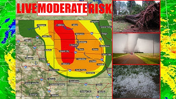 LIVE North Central Severe Weather : Damaging Winds, Large Hail, And Tornadoes