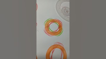 how to draw a spirograph design #like #subscribe#spirograpg #spiral art#spiral art design #shorts