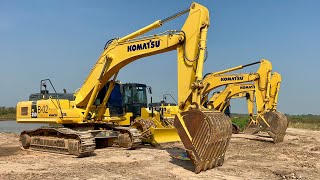 จัดว่าใหญ่ KOMATSU PC3508M0 เช็คความพร้อมก่อนลงงาน บ้านสวนลิปะน้อยก่อสร้างจำกัด