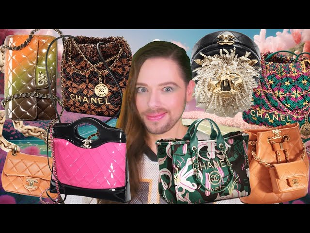 Reviewing The Most Expensive Chanel Bag Collection! Chanel Dakar Metiers d'art Review *ALL NEW BAGS* class=