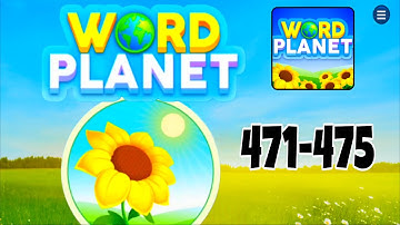 WORD PLANET SAHARA 5 level 471 472 473 474 475